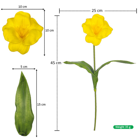 Faux Vibrant Tulip Flowers