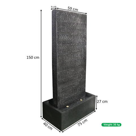 Outdoor Wall Mounted Fountain