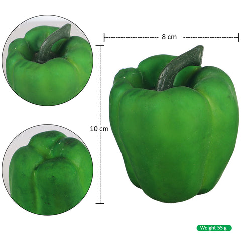 Single Piece Decorative Fake Bell Pepper