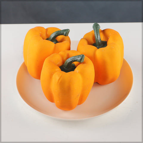 Faux bell pepper for home decor