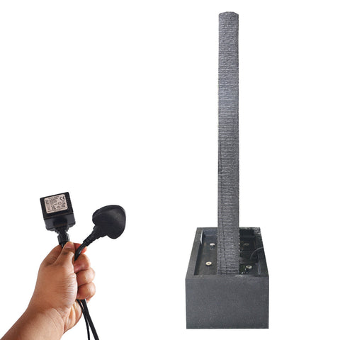 Modern Wall Fountain with Pump