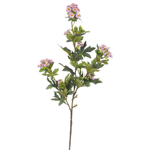 Artificial hydrangea branch