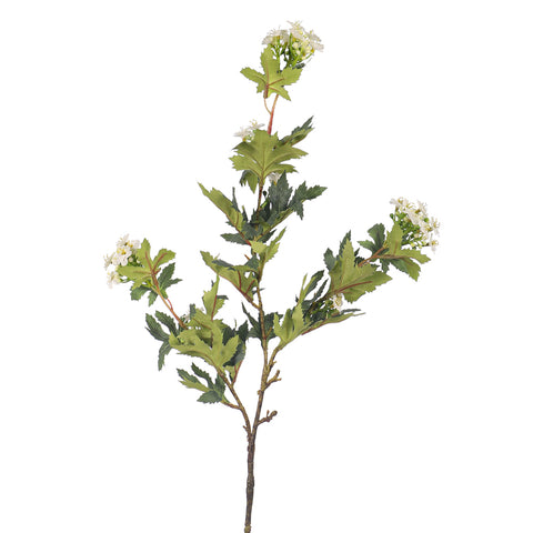 Artificial Hydrangea Branch With Blooming Flowers