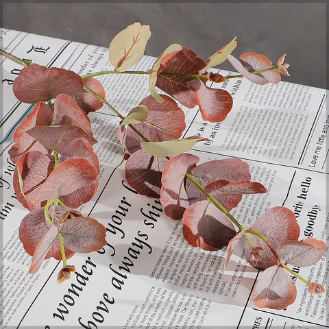 Artificial Eucalyptus Leaf Stem 75 cm Tall