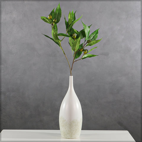 Faux Eucalyptus Gumnut Spray(without vase)