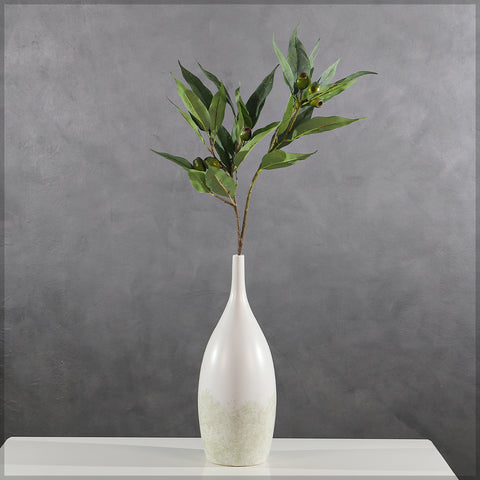 Faux Eucalyptus Gumnut Spray(without vase)