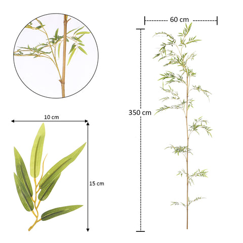 Artificial Decorative Bamboo Stems