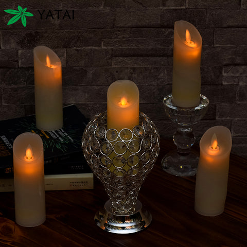 Realistic LED tea light candles