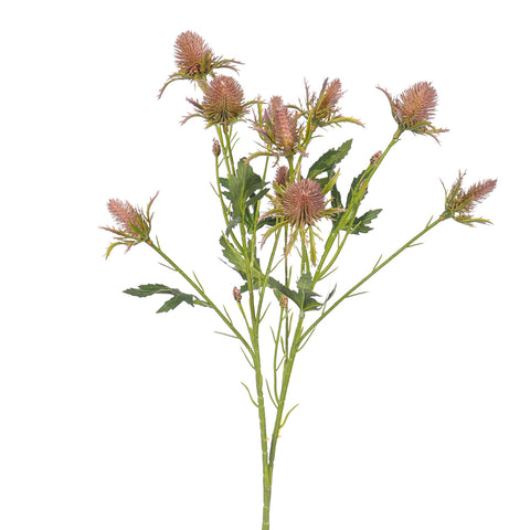 Artificial Thistle Flower Bunch