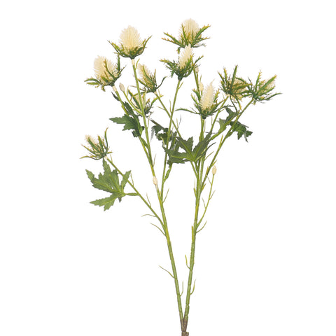 Artificial Thistle Flower Bunch