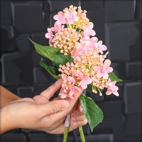 Artificial Budding Hydrangea Spray