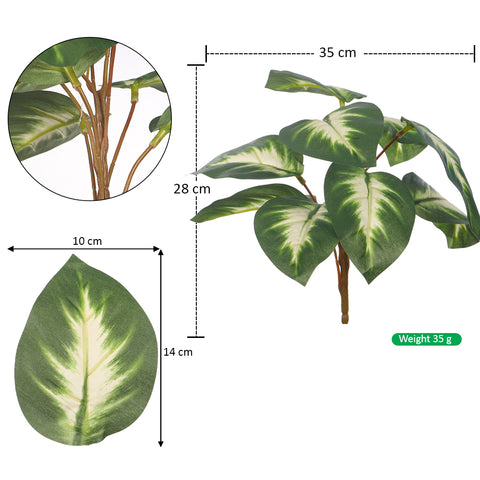 Faux Evengreen Leaves