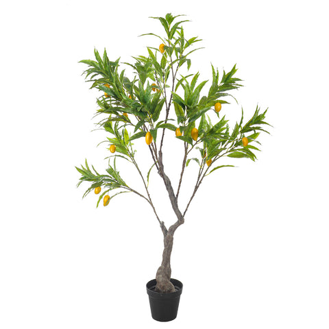 Artificial Mango Fruit Tree 180 cm(with black nursery pot)