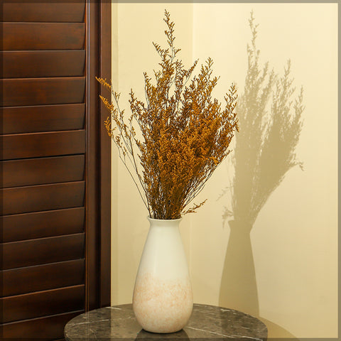 2bunches Dried Caspia Flower(without vase)
