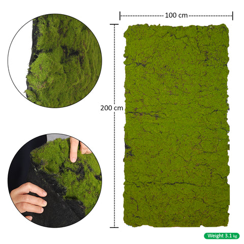 Artificial Green Moss Mat Roll