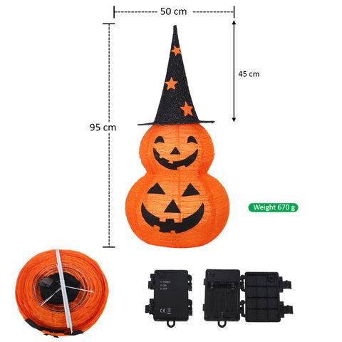Halloween Collapsible Pumpkin Decoration (only collapsible pumpkin)