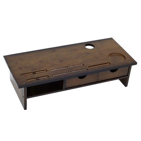 2 drawer monitor stand