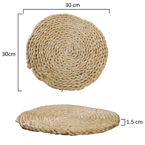 wicker placemats