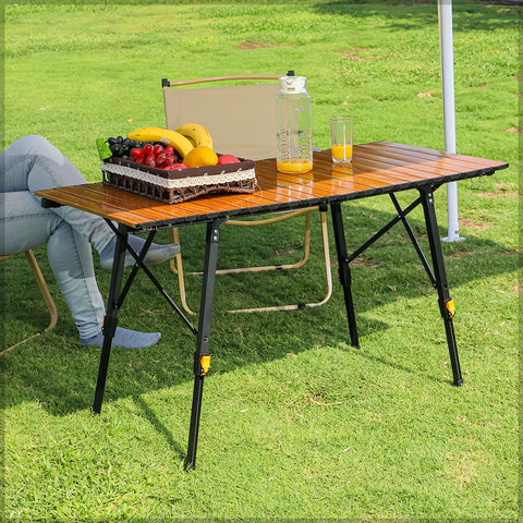 Portable Folding Camping Table with Bag(Table Only)