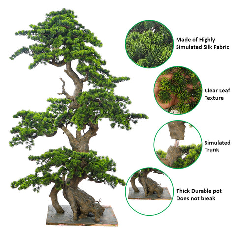 Artificial Pine Bonsai Plant 185cm Tall