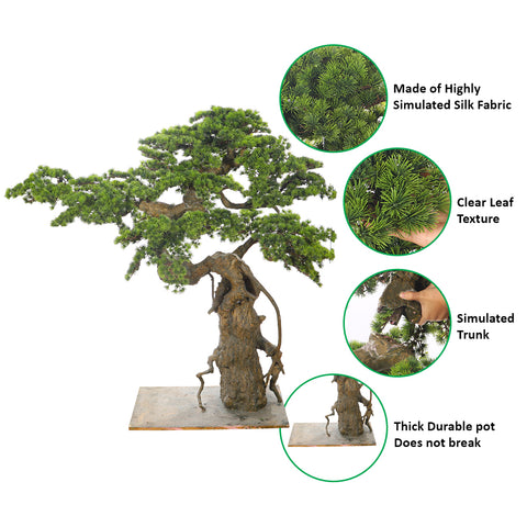 Artificial Cypres Pine Bonsai Plant 155cm Tall