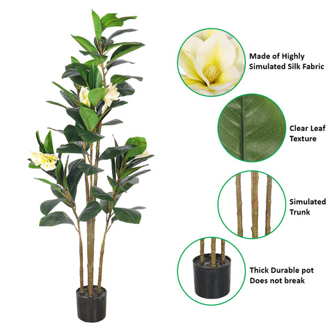 Faux Magnolia Tree
