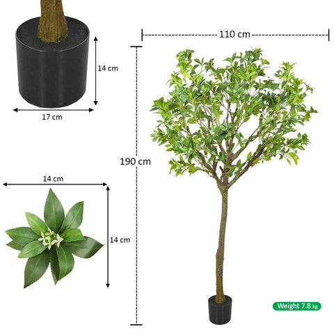 Artificial indoor Japanese plant