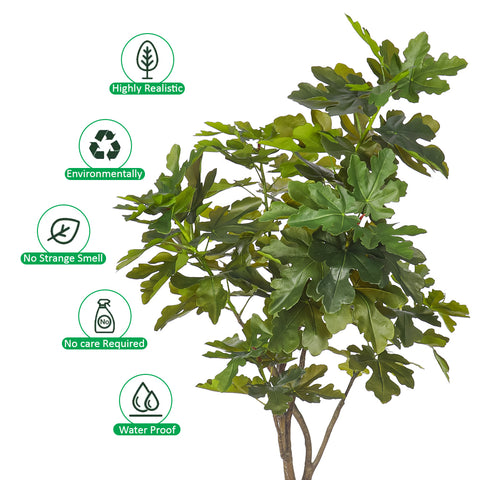 Artificial Simulated Fig Tree