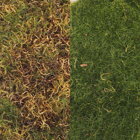 Fake green moss for craft bowls