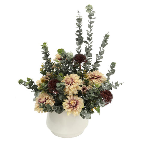 eucalyptus faux stem home decor
