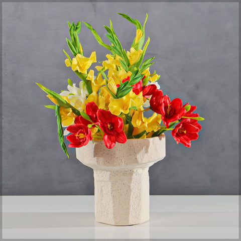 Unique ceramic vase