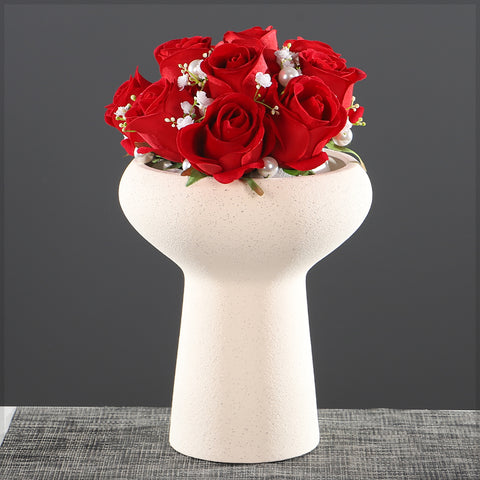 Lotus Pedestal Vase