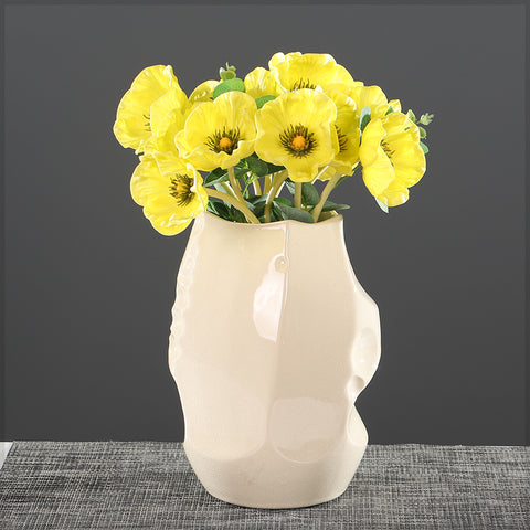 Fossil Echo Unique Textured Design Vase