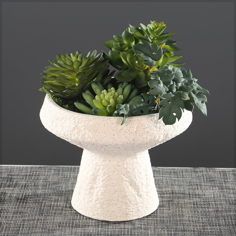 Modern Ceramic Birdbath Design Vase