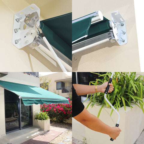Green Canopy Shelter 4x2.5m
