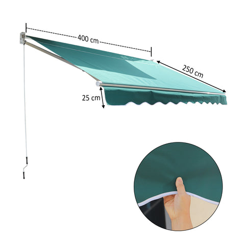 Green Canopy Shelter 4x2.5m