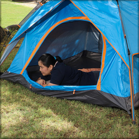 Foldable Polyester Pop-up Camping Tent(Tent Only)