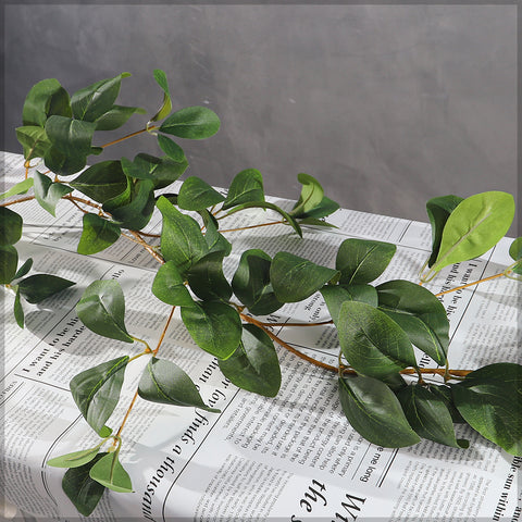 faux hanging plants