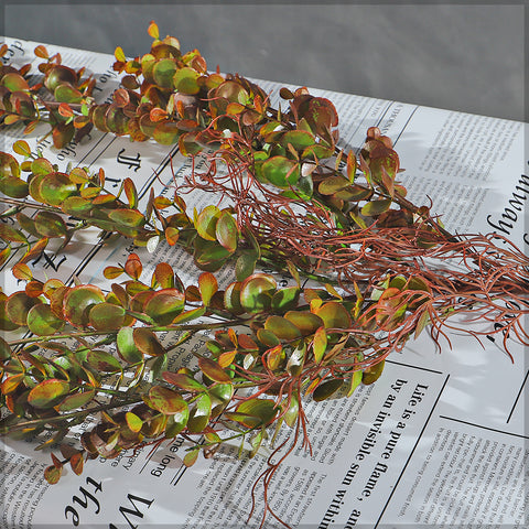 Plastic vine leaves