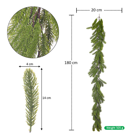 Artificial Christmas Pine Garland