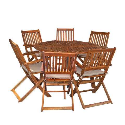 Outdoor Furniture Wooden Set