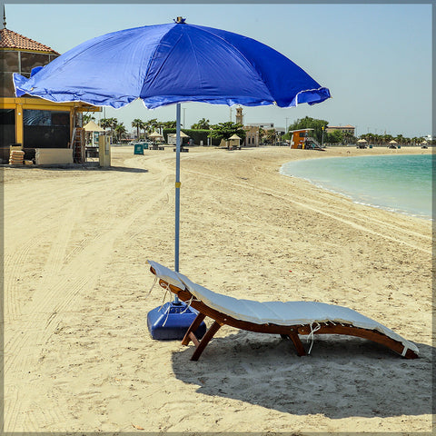 beach umbrella with base