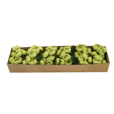 Artificial Silk Peony Flowers Single Bunch (without vase)
