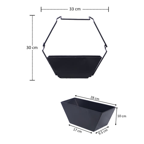 Wall mounted planter