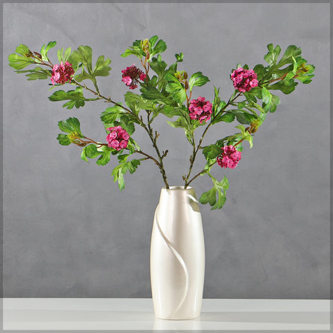 Silk flower branch