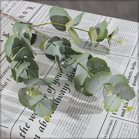 Artificial Eucalyptus Leaf Stem 75 cm Tall