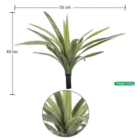 Artificial AloeVera Plant Bunch