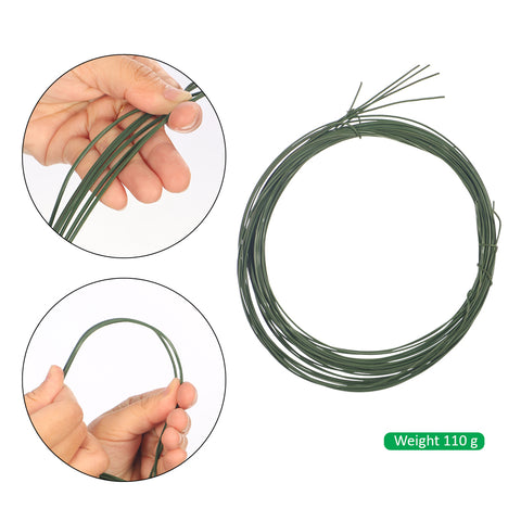 Coiled Green Wire