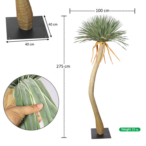 Tall faux yucca