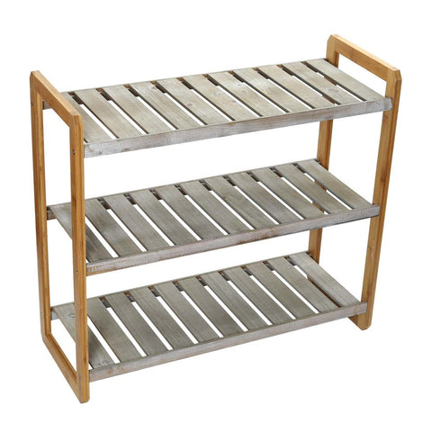 Keep your shoes organized and easily accessible with our 3 tier shoe organizer.